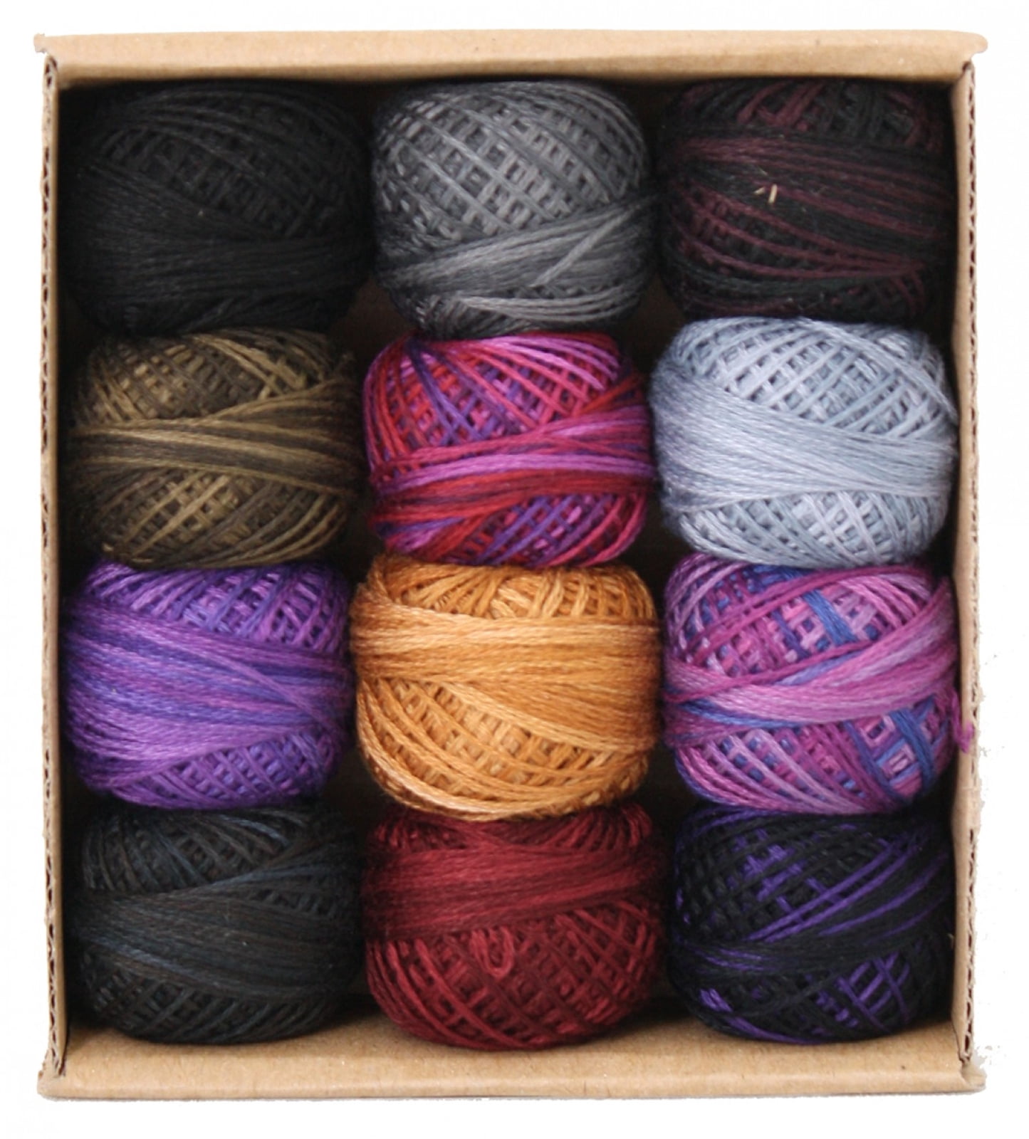 Valdani 3-Strand Ball Floss 30yd Halloween 12 Colors