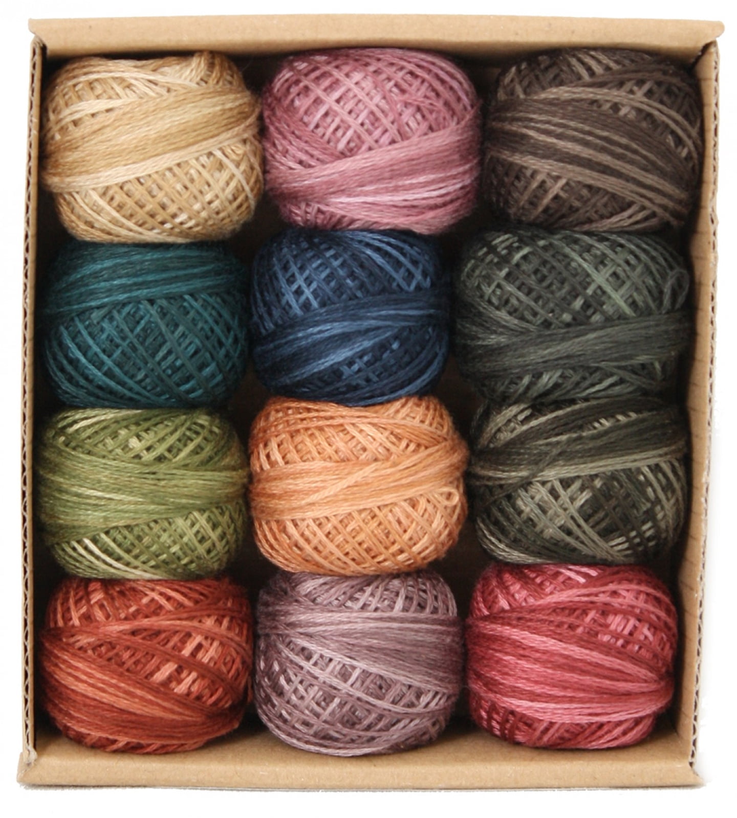 Valdani 3-Strand Ball Floss 30yd Heirloom Collection 12 Colors