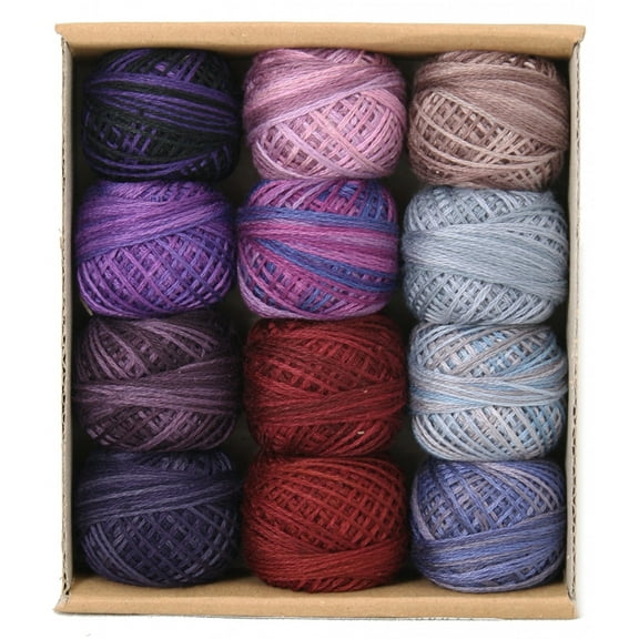 Valdani 3 Strand Ball Floss 30yd Purple Frenzy