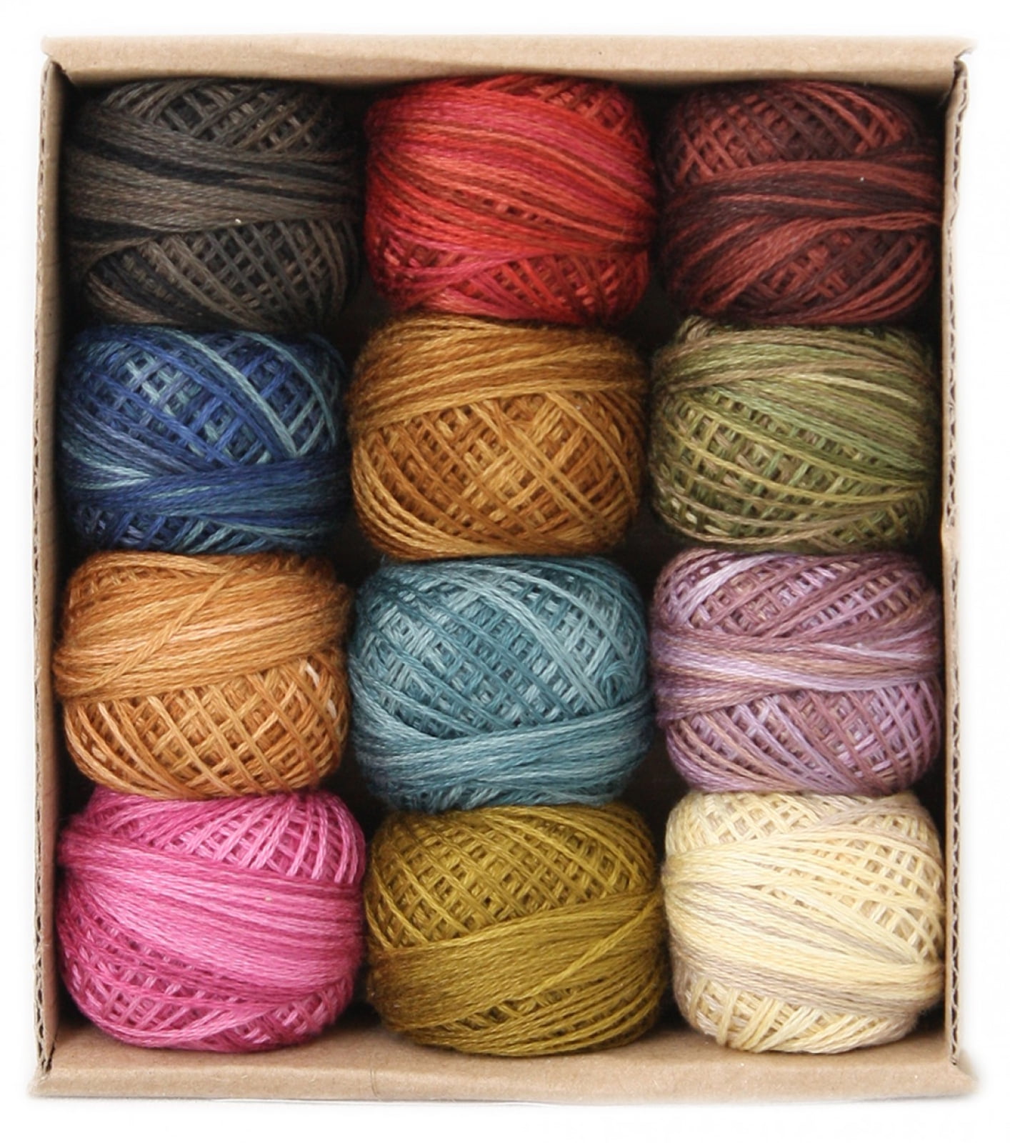 Valdani 3-Strand Ball Floss 30yd The Scent of Flowers 12 Colors