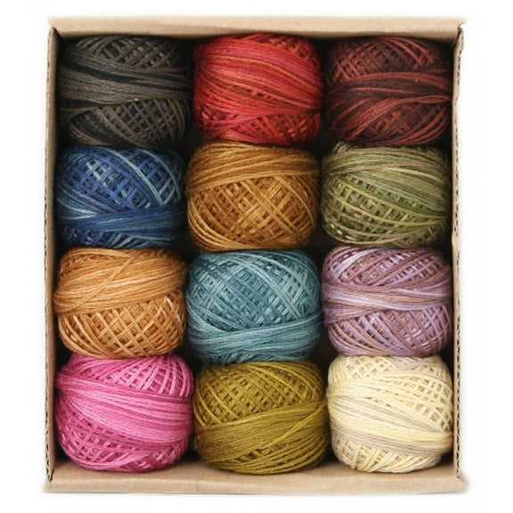 Valdani 3-Strand Ball Floss 30yd The Scent of Flowers 12 Colors