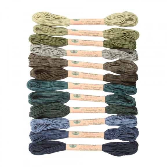 Valdani Floss 6-Ply Skeins 10yd As Time Goes By Set 3