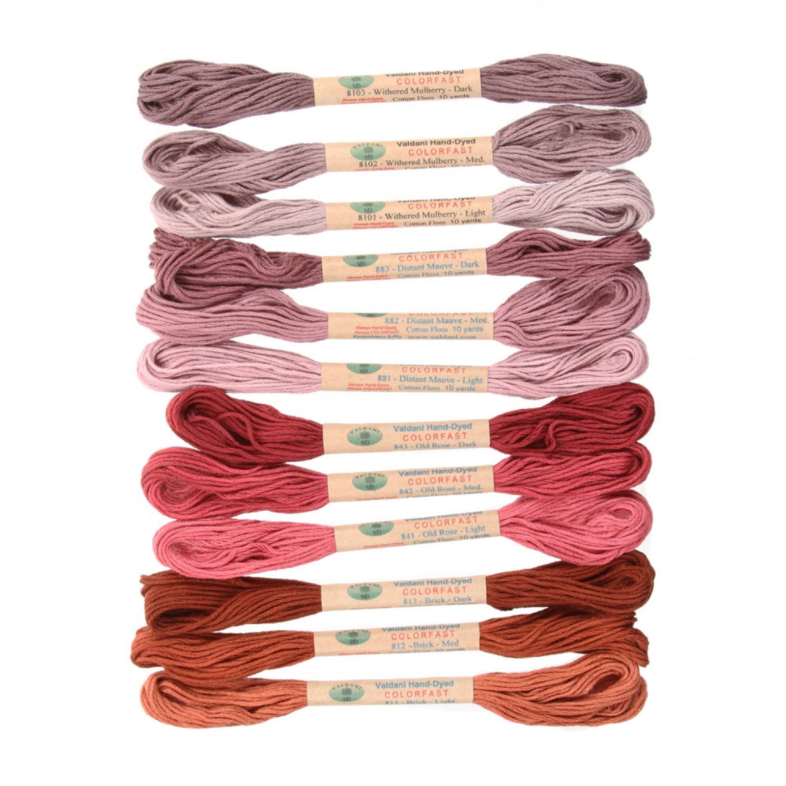 Valdani Floss 6 Strand Skein 10yd As Time Goes By Set 1