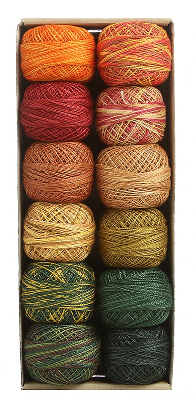 Valdani Pearl Cotton Ball Size 12 109yd Accents 2 Quiet Autumn