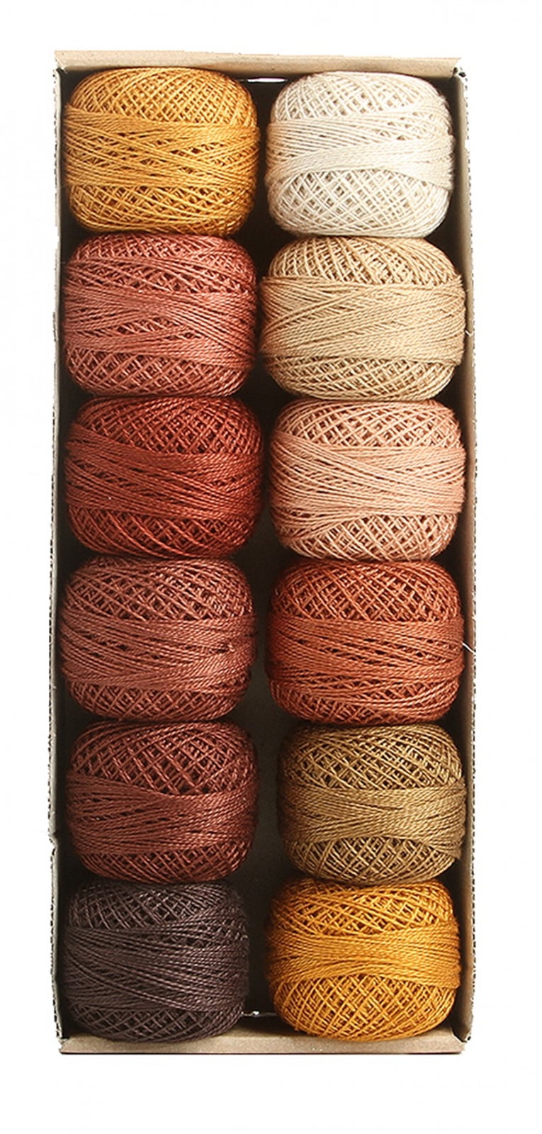 Valdani Pearl Cotton Ball Size 12 109yd Delicious Chocolate