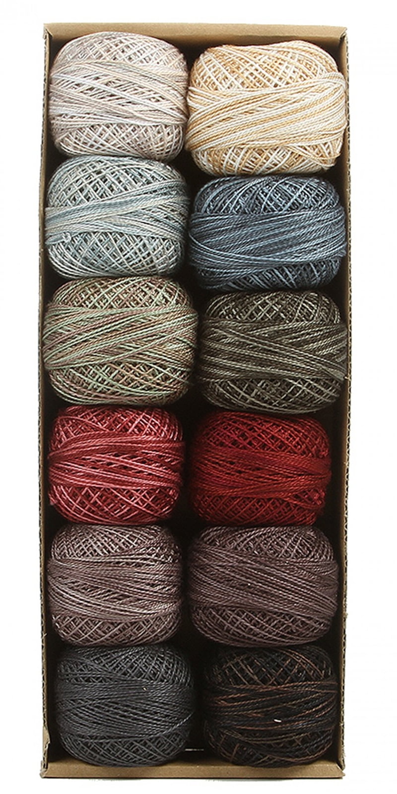 Valdani Pearl Cotton Ball Size 12 109yd Folk Art Fusion 2