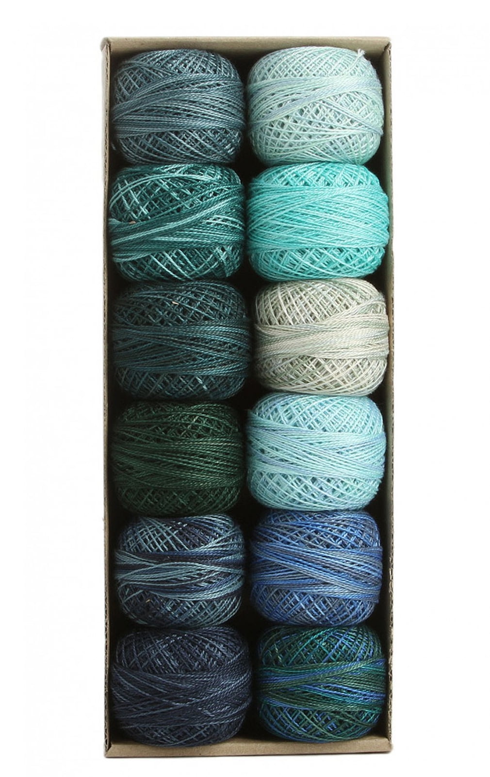 Valdani Pearl Cotton Ball Size 12 109yd Ocean Waves