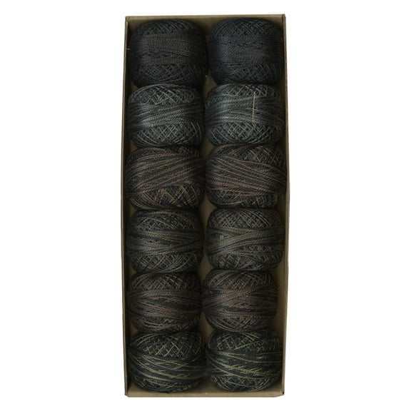 Valdani Pearl Cotton Ball Size 12 109yd Two In Dark