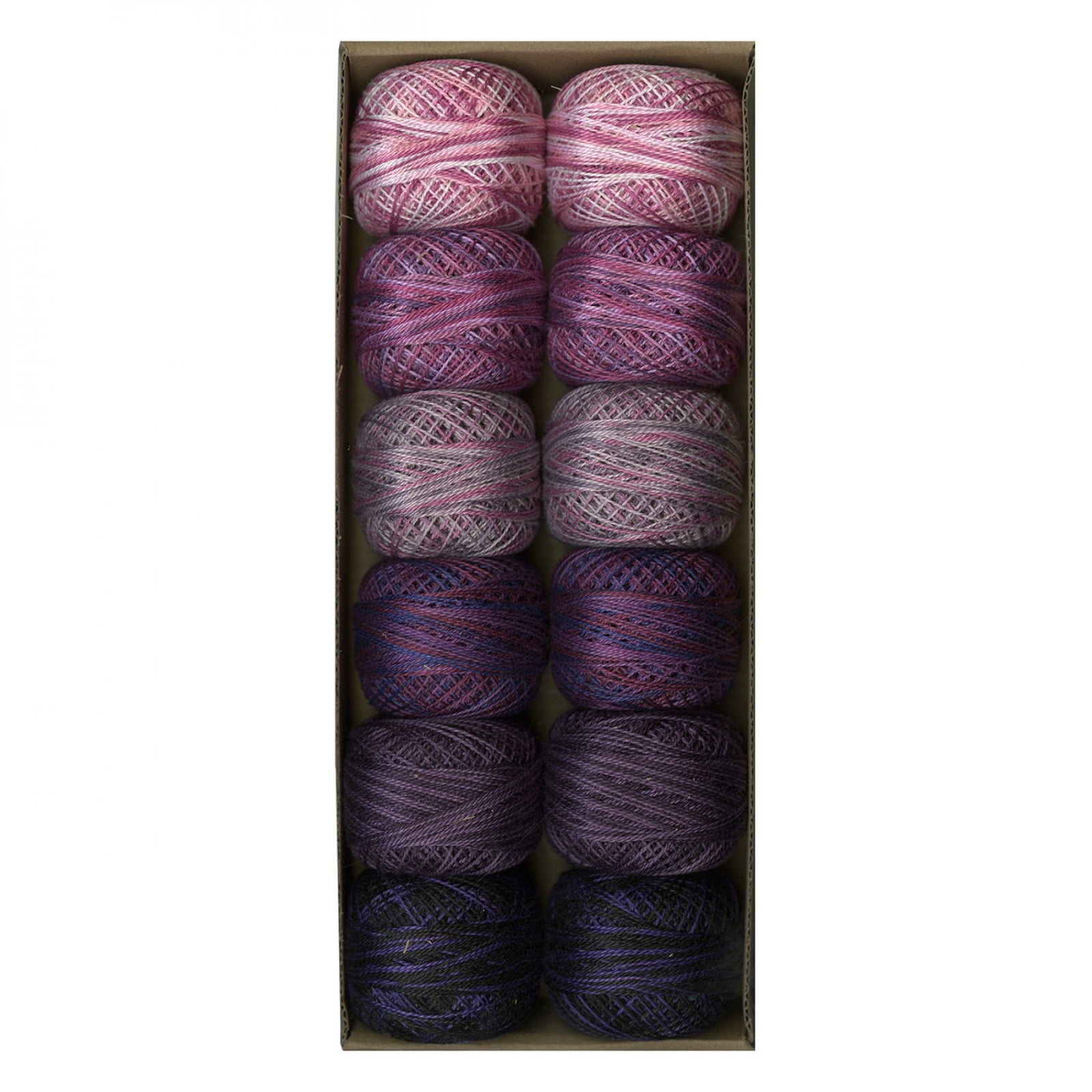 Valdani Pearl Cotton Ball Size 12 109yd Two Violets