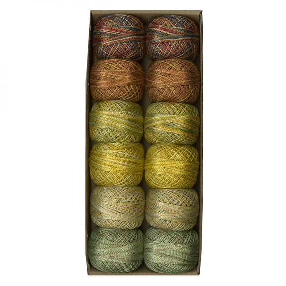 Valdani Pearl Cotton Ball Size 12 109yd Two at Harvest