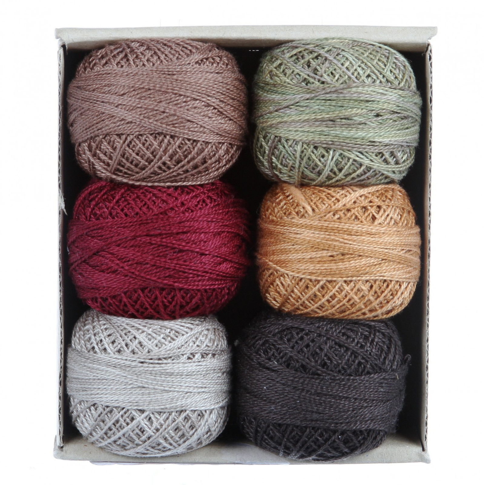 Valdani Pearl Cotton Ball Size 12 73yd 6 Colors Wee Woolies 1
