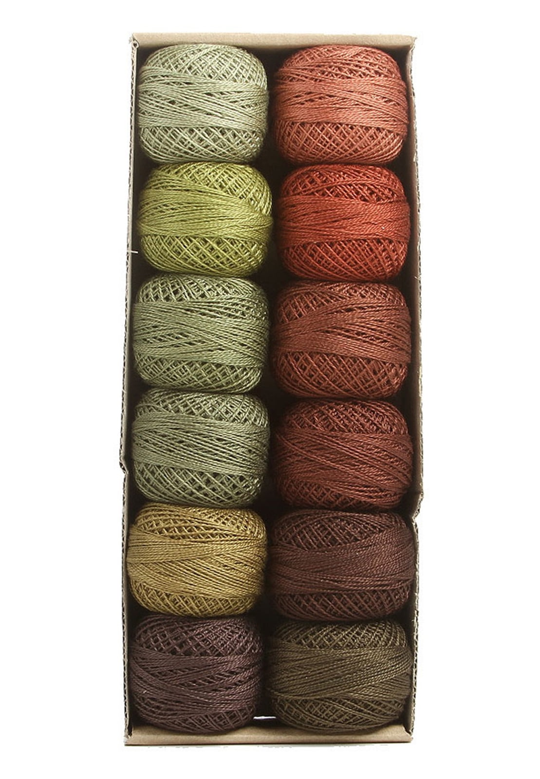 Valdani Pearl Cotton Ball Size 12 73yd Forest Canvas