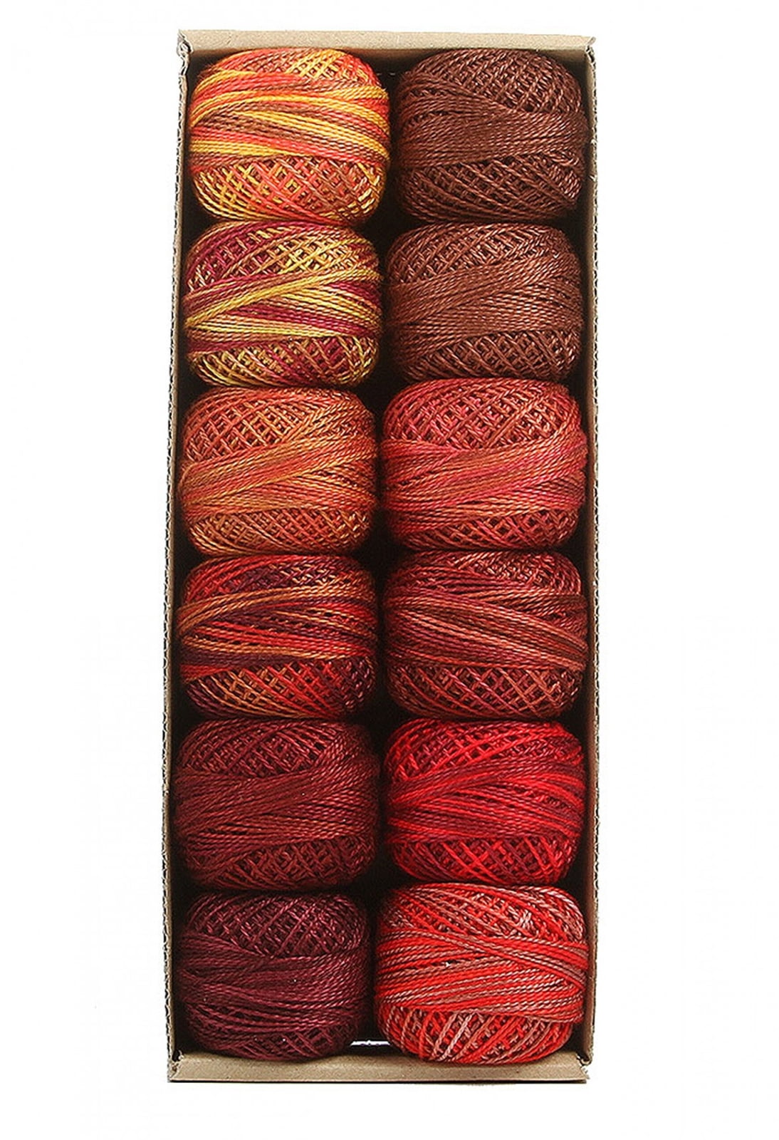 Valdani Pearl Cotton Ball Size 5 46yd Fire Balls