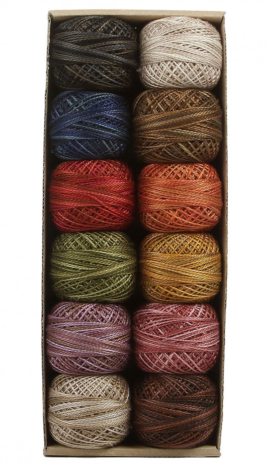 Valdani Pearl Cotton Ball Size 5 46yd Vintage Hues