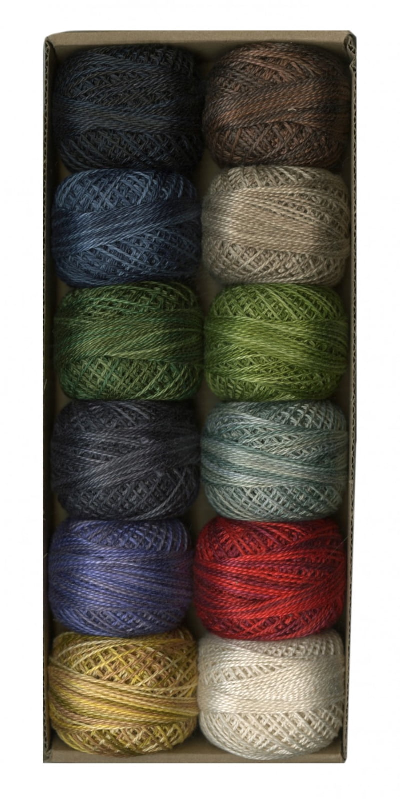 Valdani Pearl Cotton Ball Size 8 109yd Essentials Collection Set 1