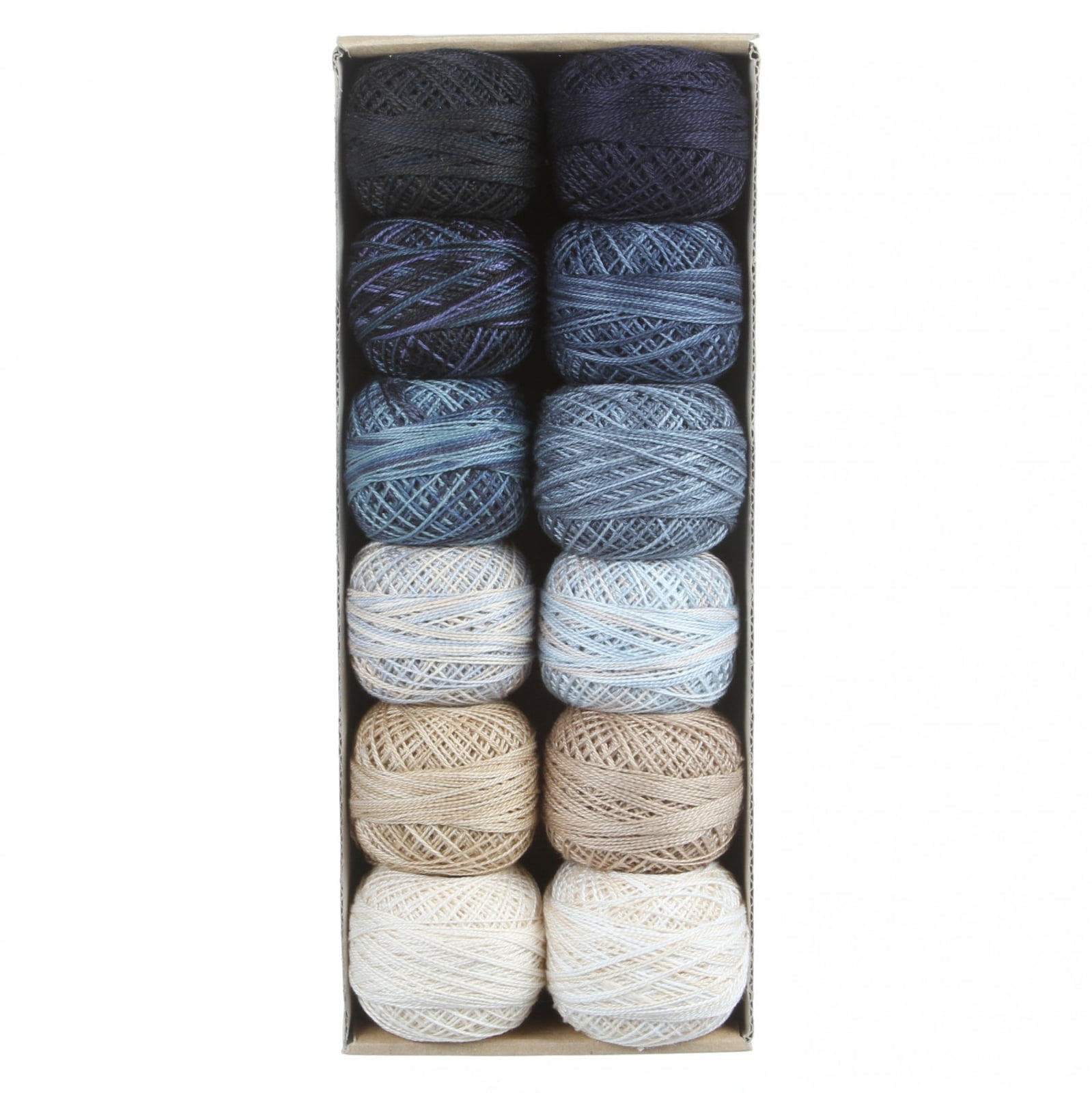 Valdani Pearl Cotton Ball Size 8 73yd 12 Colors Snowman Gatherings