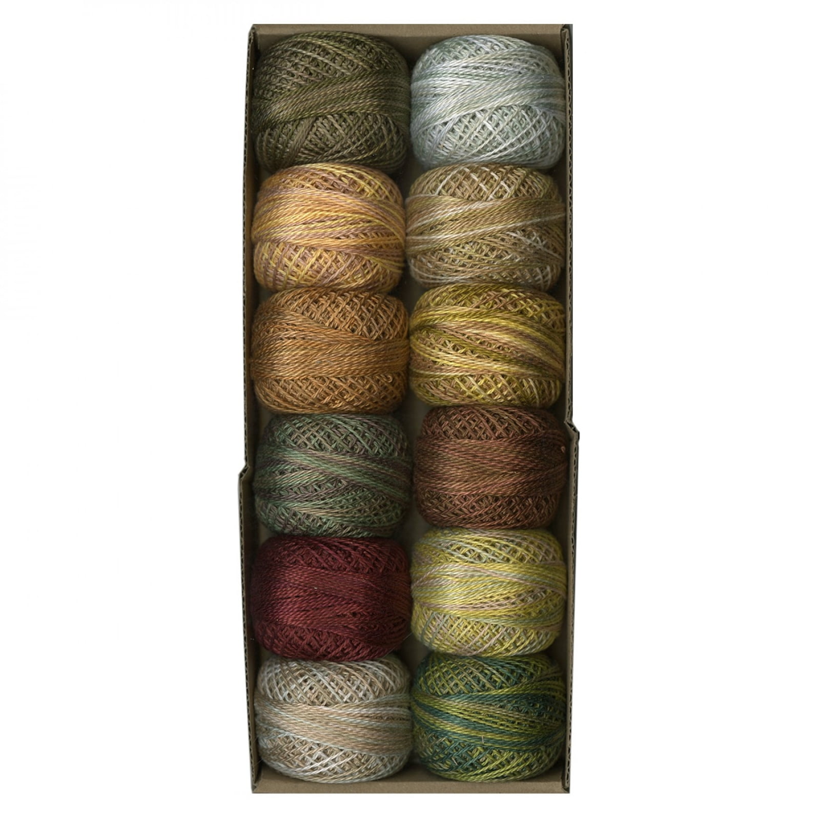 Valdani Pearl Cotton Ball Size 8 73yd Country Lights Set 2 Light Collection