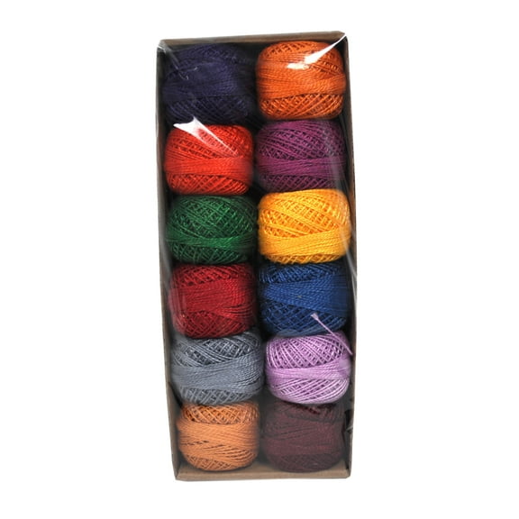 Valdani Pearl Cotton Ball Size 8 73yd Gemstone Magic