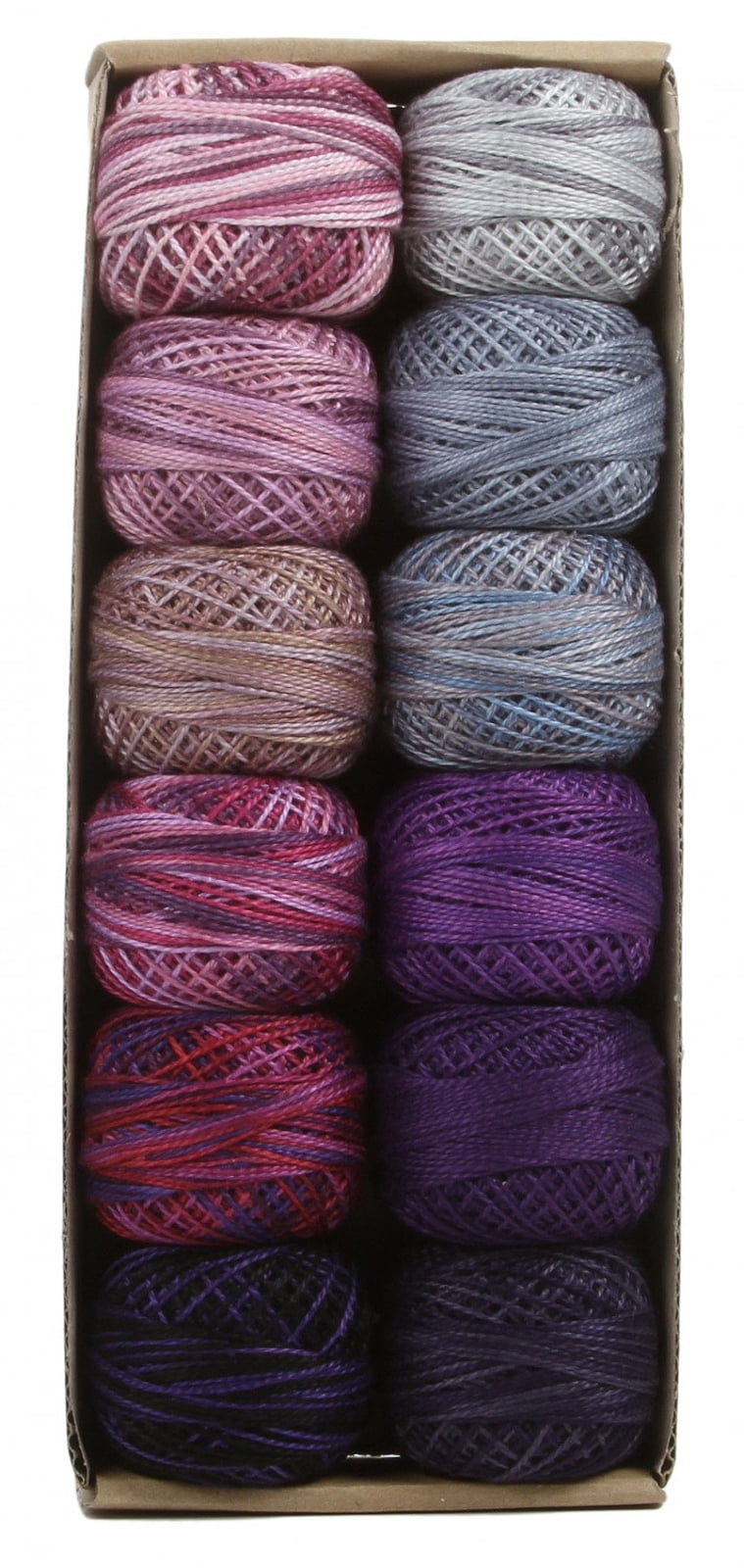 Valdani Pearl Cotton Ball Size 8 73yd Purple Frenzy