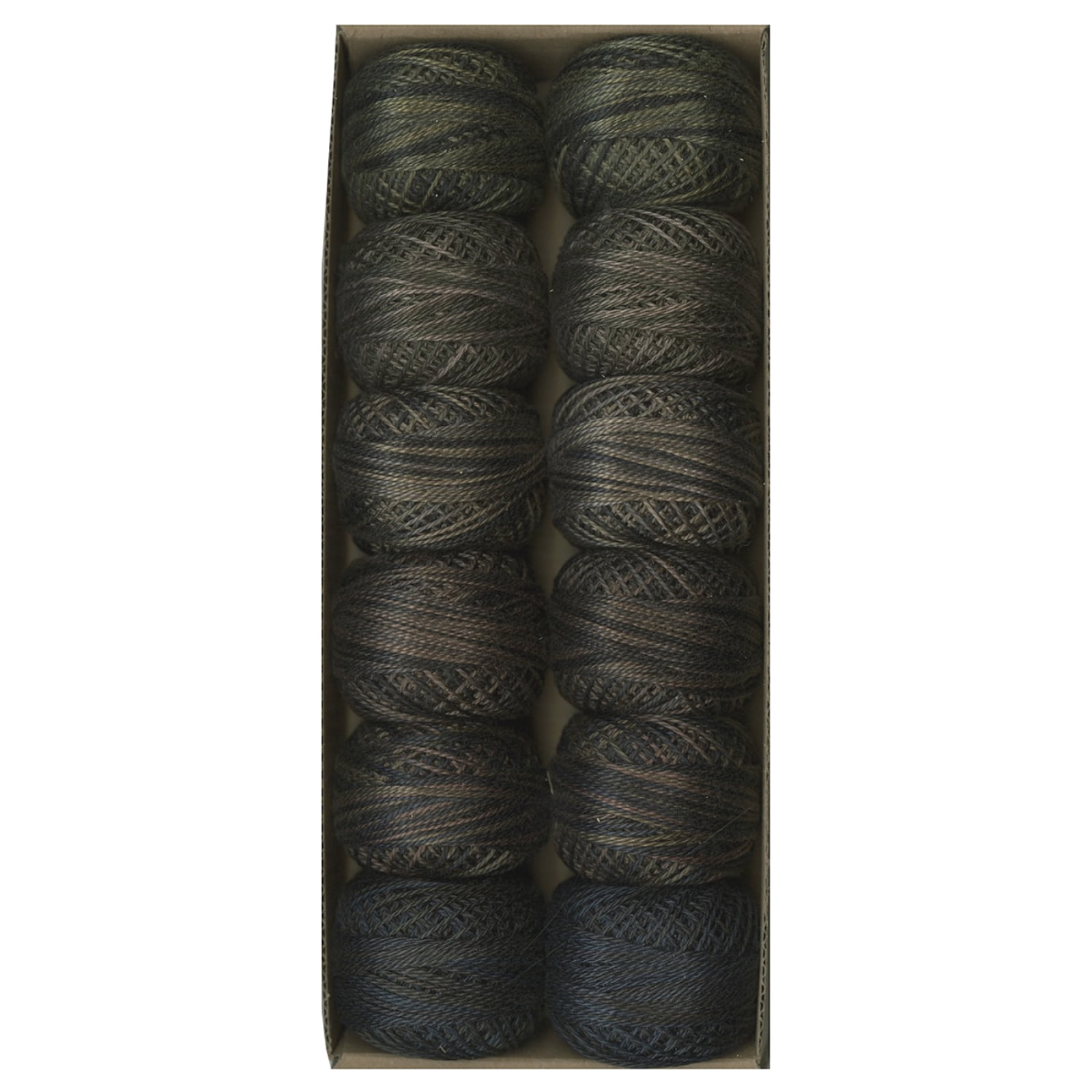 Valdani Pearl Cotton Ball Size 8 73yd Two In Dark