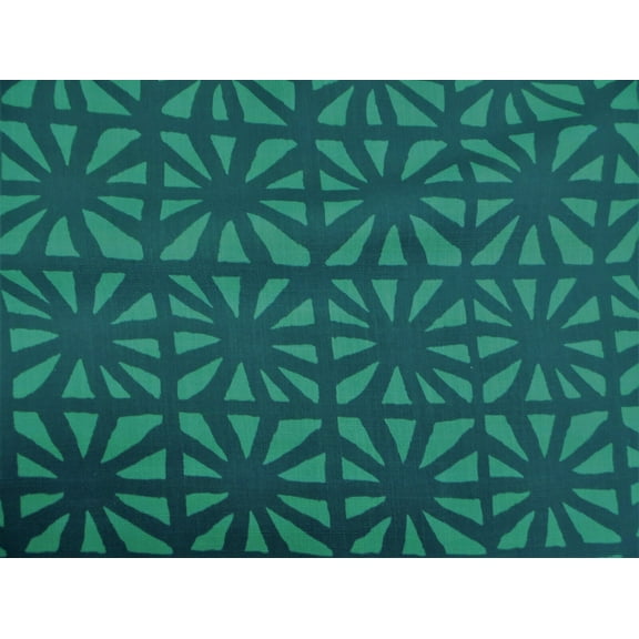 Valdese Weavers Linen Upholstery Drapery Fabric JB Planetarium Lagoon NN46