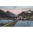thumbnail image 1 of Valdez, Alaska, Usa, With Valdez Glacier Poster Print By Mary Evans Pharcide (36 X 24), 1 of 3