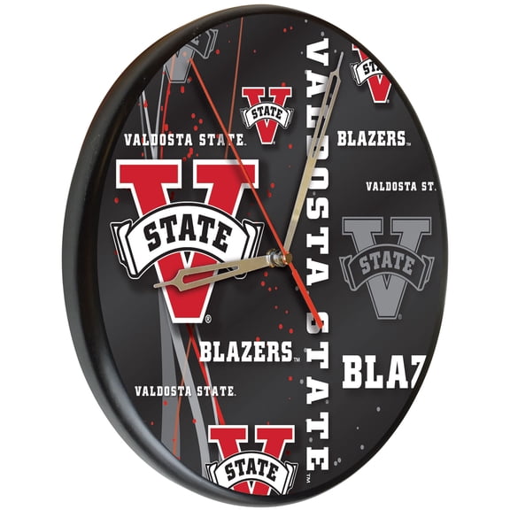 Valdosta State University 13" Solid Wood Clock