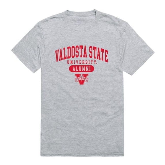 Valdosta State University Men Alumni T-Shirt, Heather Grey - Medium