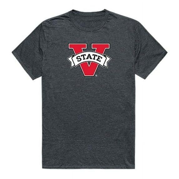 Valdosta State University Men Cinder T-Shirt, Heather Charcoal - 2XL