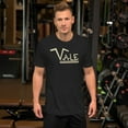 thumbnail image 1 of Vale Latin Brand Unisex t-shirt (Black Heather, XS), 1 of 1