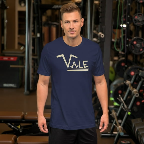 Vale Latin Brand Unisex t-shirt (Navy, XS)