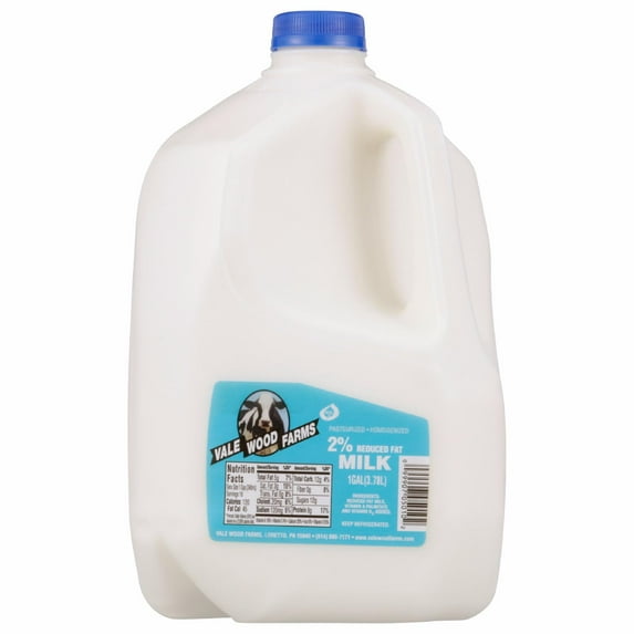 Vale Wood Farms 2% Reduced Fat Gallon