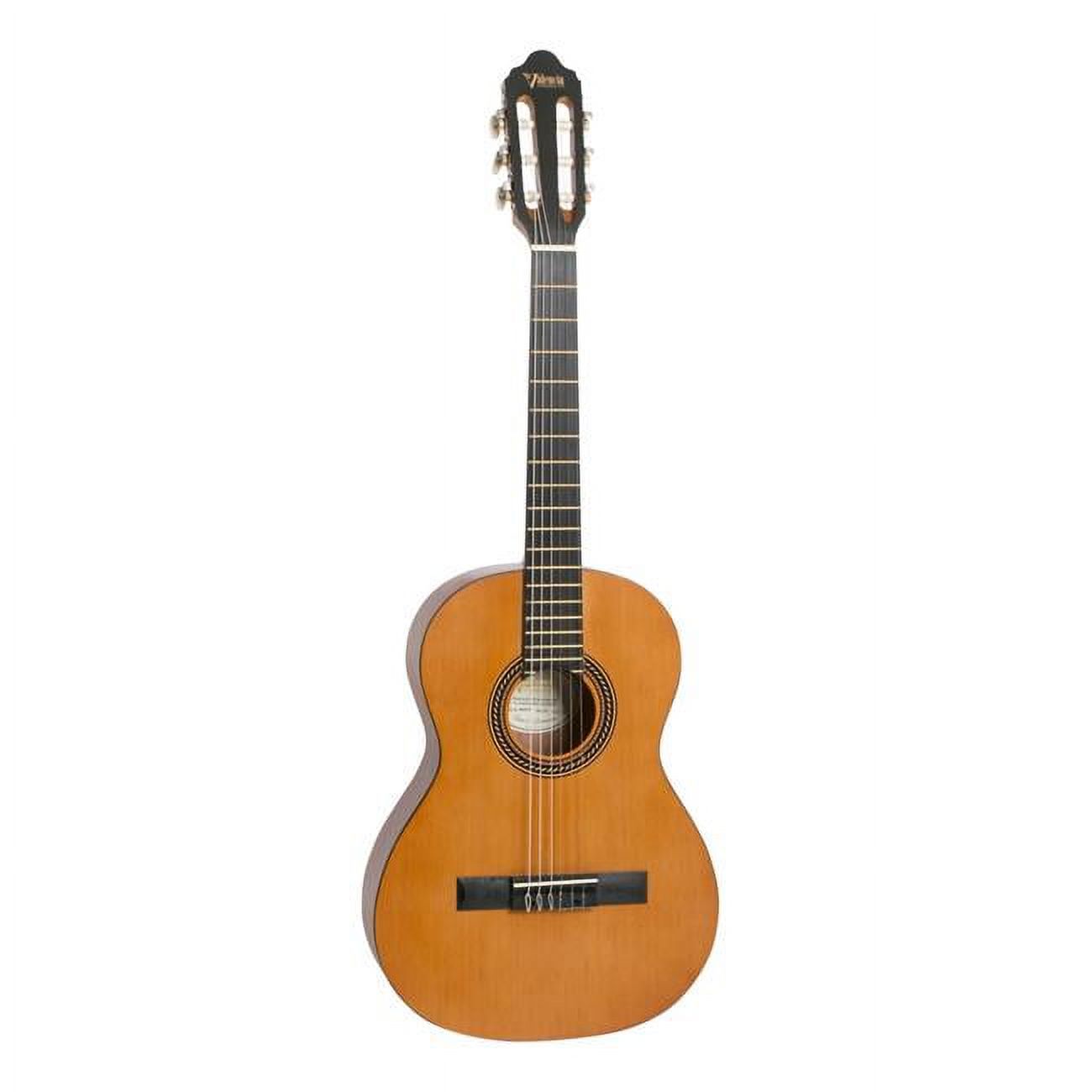 Valencia 200 Series 3/4 Size Hybrid Classical Acoustic Guitar Natural