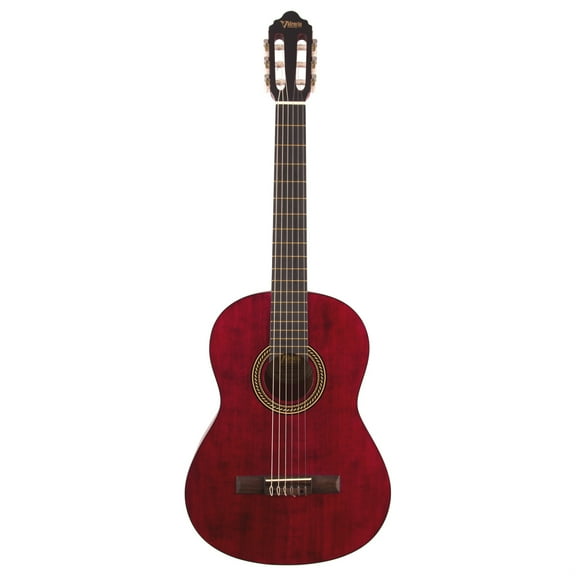Valencia 2000 Classical GuitarTransparent Wine Red