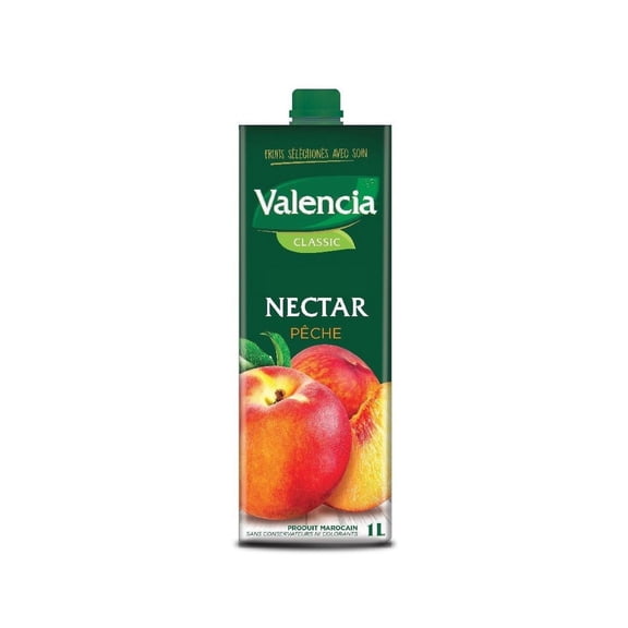 Valencia Classic Nectar Peach 1L Natural Fruit Juice