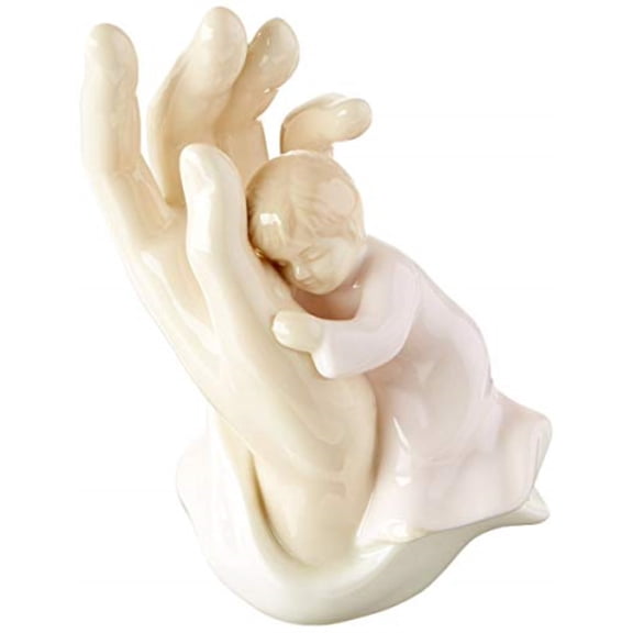 Valencia Collection Inspirational Palm of My Hand Pink Baby Porcelain Figurine QGP808
