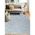 thumbnail image 1 of Valencia Collection Transitional 100 Percent Wool Hand Tufted Area Rug - Teal - 2.6 x 8 in., 1 of 1