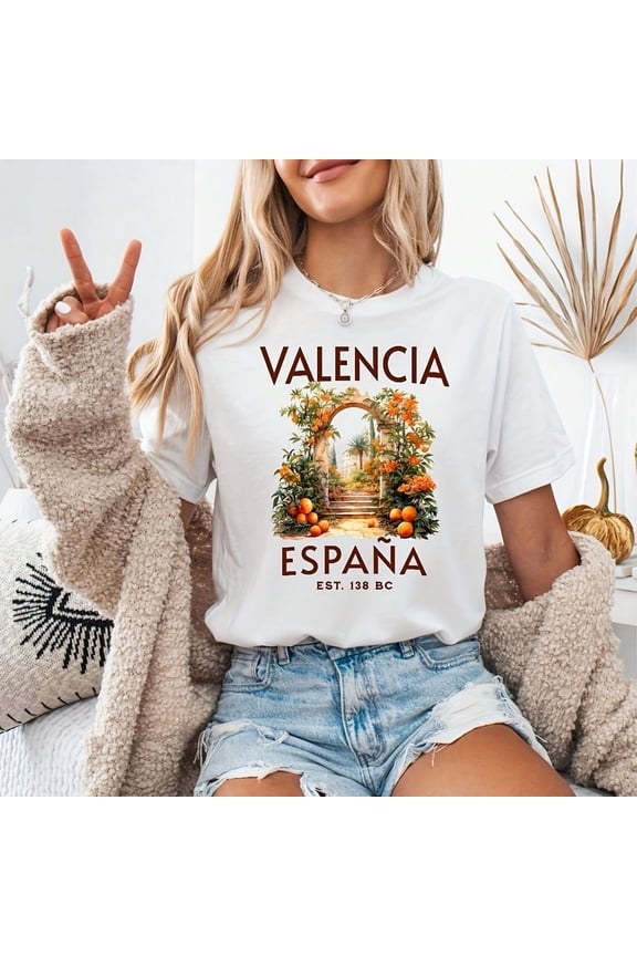 Valencia Espana Gift T-S1Hirt Spain Vation Travel Perfect Spain Travel uvenir Gift Valencia Travel S1Hirt SpaniS1H Gift 37