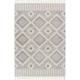 thumbnail image 1 of Valencia Light Gray 5'3" x 7' Global Rectangle Area Rug, 1 of 7