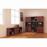 Valencia Series Bookcase, Six-Shelf, 31 3/4w x 14d x 80 3/8h, Med Cherry