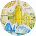 thumbnail image 1 of Valencia Spain 3D Fridge Magnet Souvenir Gift,Resin Handmade Valencia Refrigerator Magnet Home Decoration Collection, 1 of 6