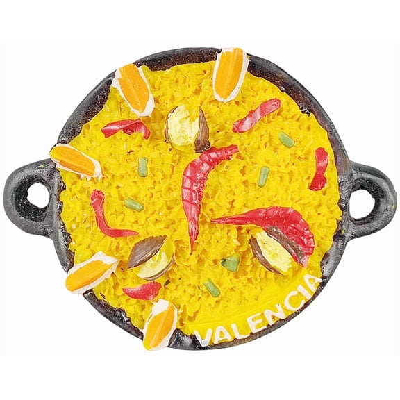 Valencia Spain 3D Fridge Magnet Souvenir Gift,Resin Handmade Valencia Refrigerator Magnet Home Decoration Collection