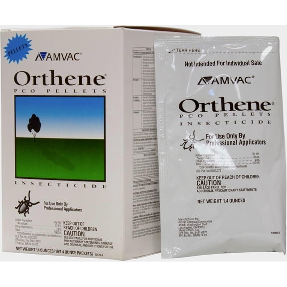 Valent USA Orthene PCO Pellets for Insects (10 Bags/per Box) 1.1.1.1.1