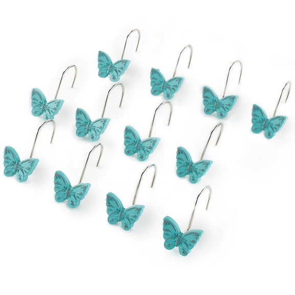 Valentina Bath Collection - Set of 12 Shower Hooks