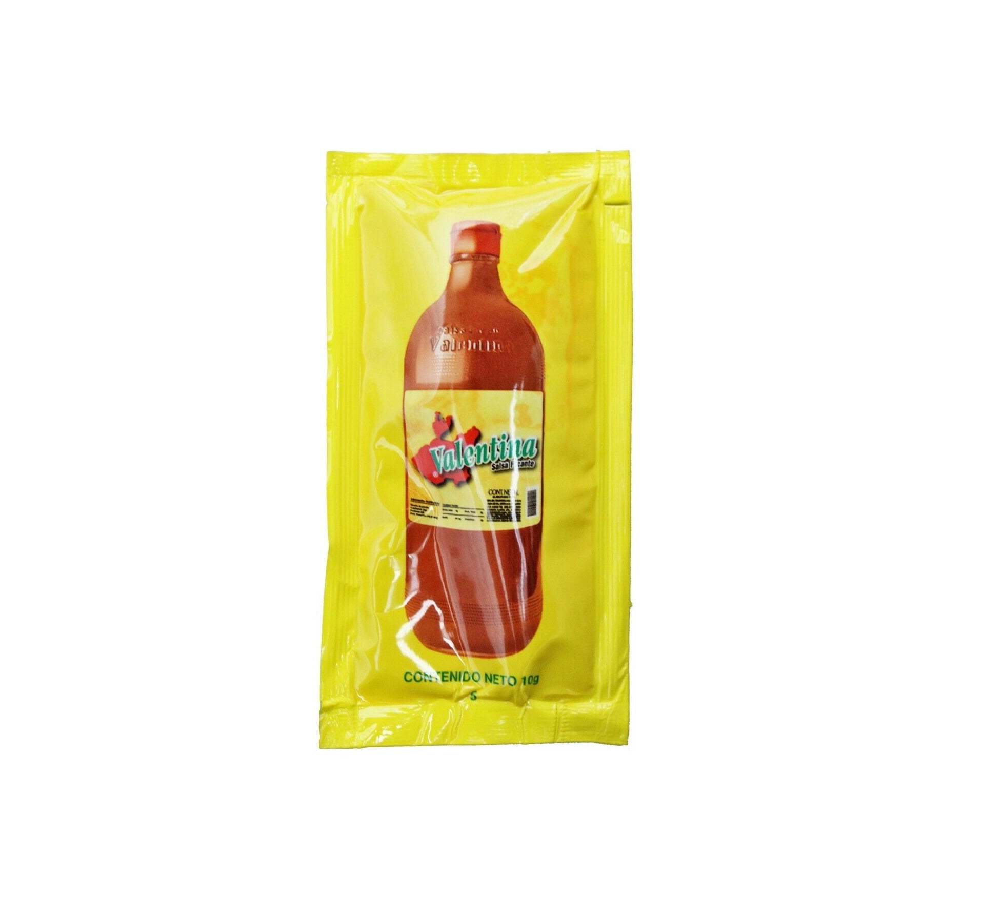 Valentina Mexican Hot Sauce Picante Salsa Seasoning Salt Spice Mix, 0.3 oz. per Punch (Pack of 100)