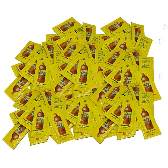 Valentina Mexican Hot Sauce Picante Salsa Seasoning Salt Spice Mix, 0.3 oz. per Punch (Pack of 100)