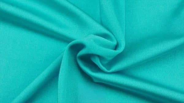 Valentina Textile INC Lycra Shiny Milliskin Nylon Spandex Fabric 4 Way Stretch 58" Wide Sold by The Yard Many Colors(Aqua Green, 3 Yard)