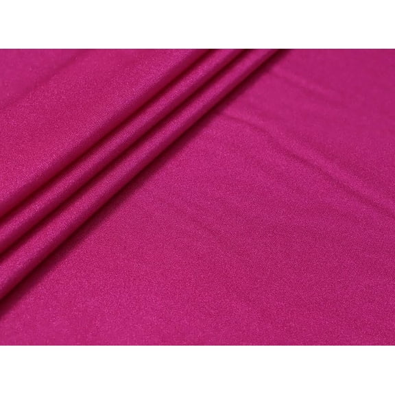 Valentina Textile INC Lycra Shiny Milliskin Nylon Spandex Fabric 4 Way Stretch 58" Wide Sold by The Yard Many Colors(Magenta, 1 Yard)