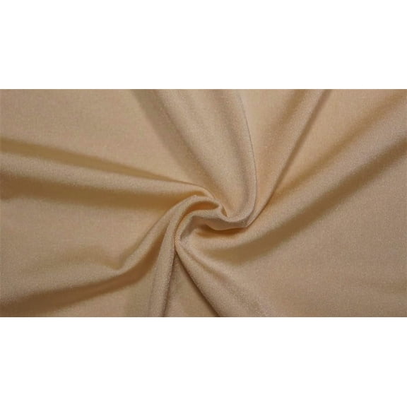 Valentina Textile INC Lycra Shiny Milliskin Nylon Spandex Fabric 4 Way Stretch 58" Wide Sold by The Yard Many Colors(Nude LT, 5 Yard)