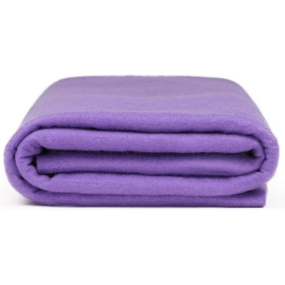 Valentina Textile Inc Felt Fabric by The Yard - 72" Wide & 1.6mm Thick Acrylic Felt - Soft and Durable Felt Fabric for DIY Arts & Crafts, Decorations and More( 20 Yard,Lavender )